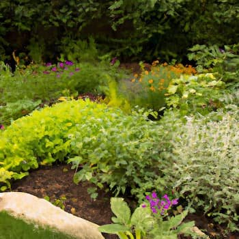 outdoor scenes of gardens with healthy plants - gardening for beginners