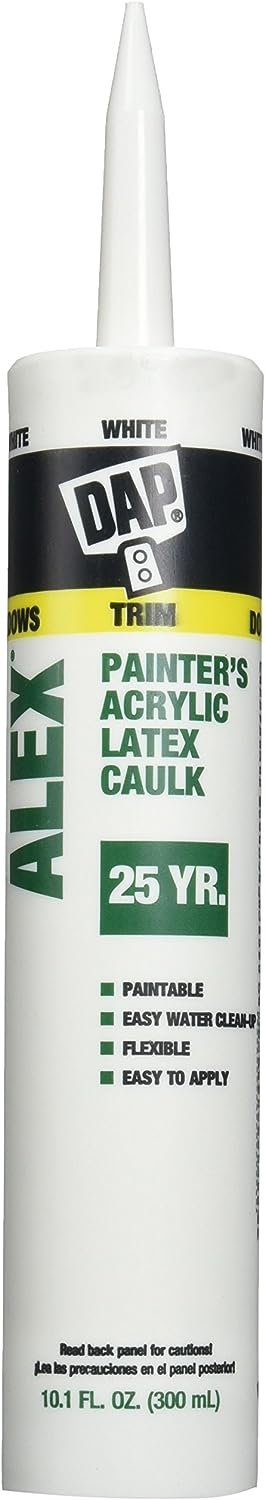 Dap 18670 Alex White Painter's Acrylic Latex Caulk