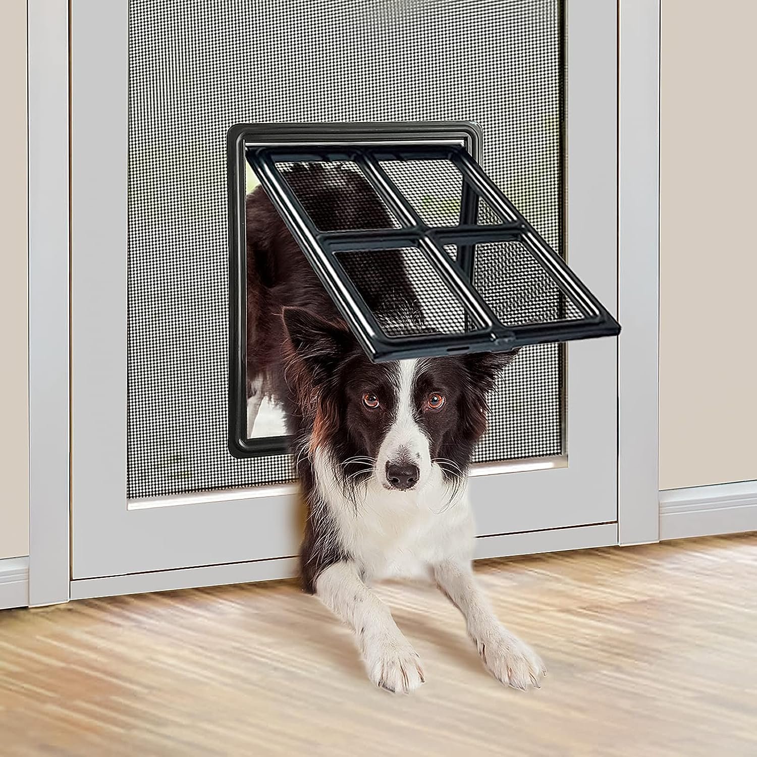 Dog Door for Sliding Door,convenient,design,adjustable,quiet